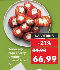 Kaufland Ardei iuți roşii cherry umpluţi Ofertă