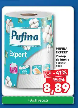 Kaufland PUFINA Expert Prosop de hârtie Ofertă