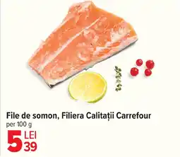 Carrefour File de somon, Filiera Calitații Carrefour Ofertă
