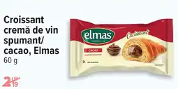 Carrefour Croissant cremă de vin spumant/ cacao, Elmas Ofertă