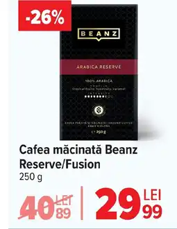 Carrefour Cafea măcinată Beanz Reserve/Fusion Ofertă