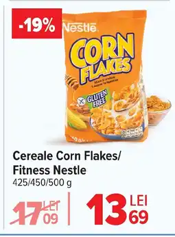 Carrefour Cereale Corn Flakes/ Fitness Nestle Ofertă