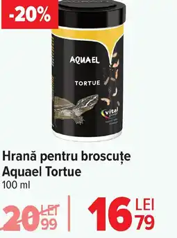 Carrefour Hrană pentru broscuțe Aquael Tortue Ofertă