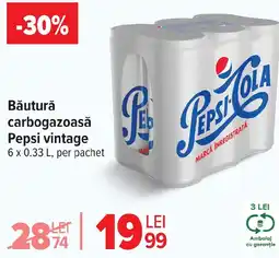 Carrefour Băutură carbogazoasă Pepsi vintage Ofertă