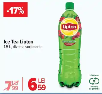 Carrefour Ice Tea Lipton Ofertă