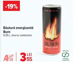 Carrefour Băutură energizantă Burn Ofertă