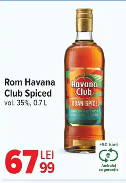 Carrefour Rom Havana Club Spiced Ofertă