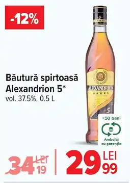 Carrefour Băutură spirtoasă Alexandrion 5 Ofertă
