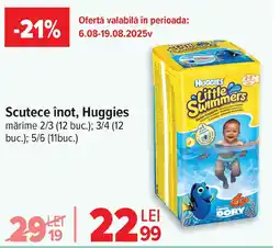 Carrefour Scutece înot, Huggies Ofertă