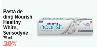 Carrefour Pastă de dinți Nourish Healthy White, Sensodyne Ofertă