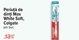 Carrefour Periuţă de dinti Max White Soft, Colgate Ofertă
