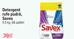 Carrefour Detergent rufe pudră, Savex Ofertă
