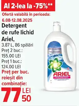 Carrefour Detergent de rufe lichid Ariel Ofertă