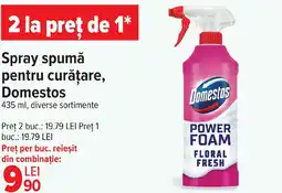 Carrefour Spray spumă pentru curăţare, Domestos Ofertă