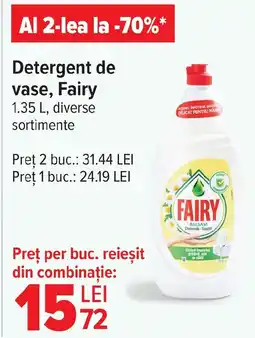 Carrefour Detergent de vase, Fairy Ofertă