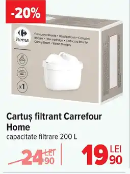 Carrefour Cartuş filtrant Carrefour Home Ofertă