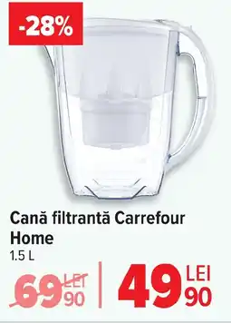 Carrefour Canǎ filtrantă Carrefour Home Ofertă