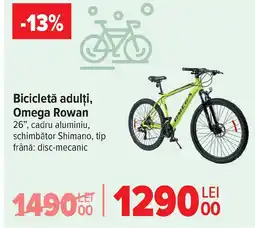 Carrefour Bicicletă adulți, Omega Rowan Ofertă