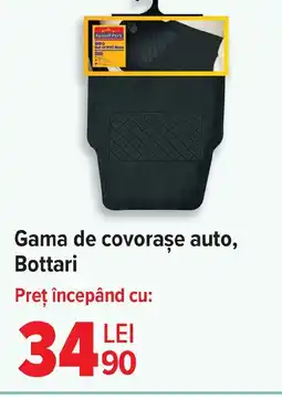 Carrefour Gama de covorase auto, Bottari Ofertă