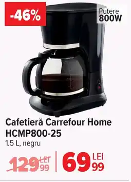 Carrefour Cafetieră Carrefour Home HCMP800-25 Ofertă