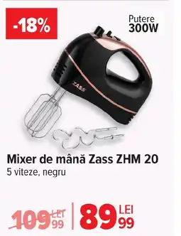 Carrefour Mixer de mână Zass ZHM 20 Ofertă