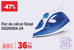 Carrefour Fier de călcat Simpl SS12000A-24 Ofertă