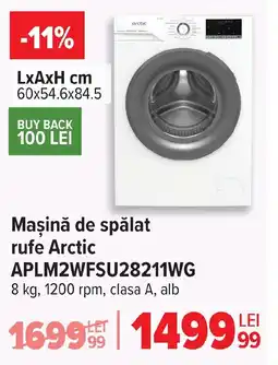 Carrefour Maşină de spălat rufe Arctic APLM2WFSU28211WG Ofertă