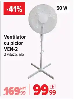 Carrefour Ventilator cu picior VEN-2 Ofertă