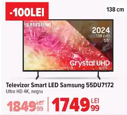 Carrefour Televizor Smart LED Samsung 55DU7172 Ofertă