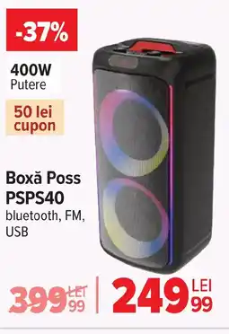 Carrefour Boxǎ Poss PSPS40 Ofertă