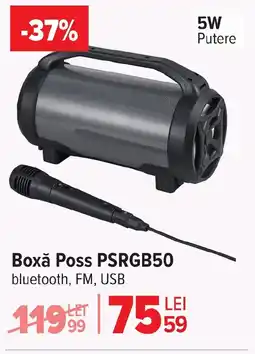 Carrefour Boxǎ Poss PSRGB50 Ofertă