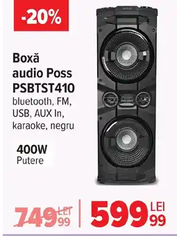 Carrefour Boxǎ audio Poss PSBTST410 Ofertă