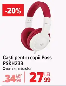 Carrefour Căşti pentru copii Poss PSKH233 Ofertă