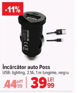 Carrefour Încărcător auto Poss Ofertă