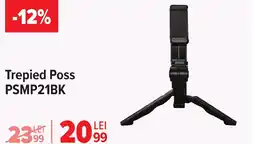 Carrefour Trepied Poss PSMP21BK Ofertă