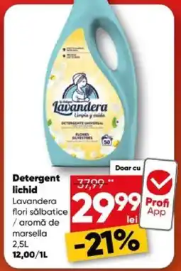 PROFI Detergent lichid Lavandera flori sălbatice / aromă de marsella Ofertă