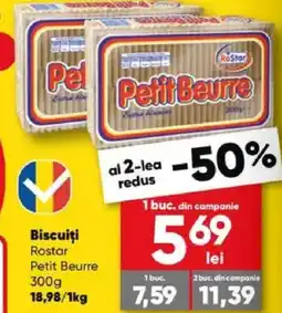 PROFI Biscuiţi Rostar Petit Beurre Ofertă