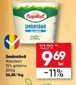 PROFI Smântână Napolact 15% grăsime Ofertă