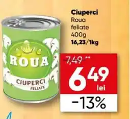 PROFI Ciuperci Roua feliate Ofertă