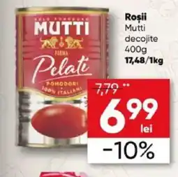 PROFI Roşii Mutti decojite Ofertă