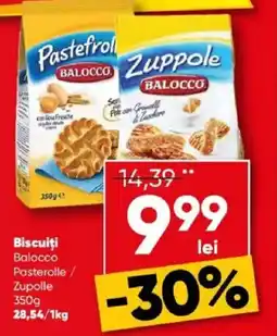 PROFI Biscuiţi Balocco Pasterolle / Zupolle Ofertă