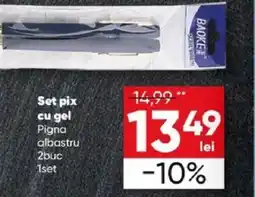 PROFI Set pix cu gel Pigna albastru Ofertă