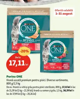 Fressnapf PURINA One Hrană uscată premium pentru pisici Ofertă