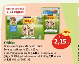 Fressnapf Friskies Hrană umedă şi uscată pentru câini Ofertă