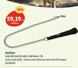 Fressnapf AniOne Lesă din lanţ de oţel Ofertă