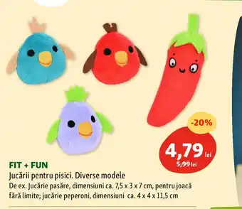 Fressnapf FIT + FUN Jucării pentru pisici Ofertă