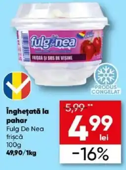 PROFI Îngheţată la pahar Fulg De Nea frișcă Ofertă