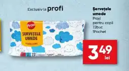 PROFI Şerveţele umede Proxi Ofertă