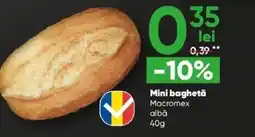 PROFI Mini baghetǎ Macromex albǎ Ofertă