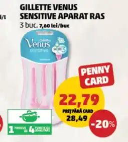Penny Gillette venus sensitive aparat ras Ofertă